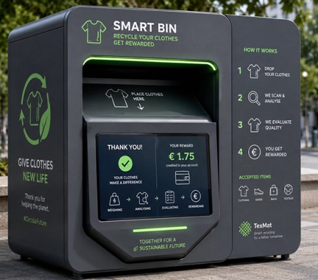EU gaat inwoners betalen voor het recyclen van oude kleding via nieuw Smart Bin-project